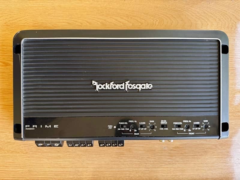 Rockford Fosgate Speakers and Amplifier 1