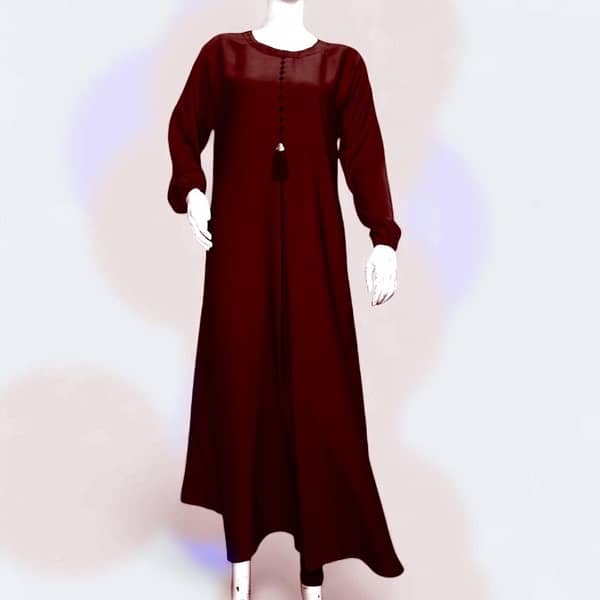 Plain Abaya use for daily routine 5