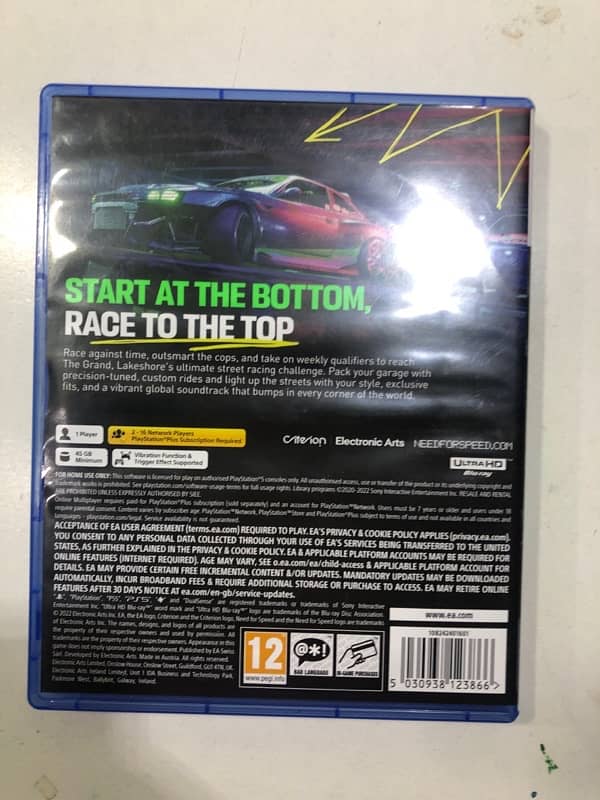 EA sports (Need for speed unbound) ps5 edition 5