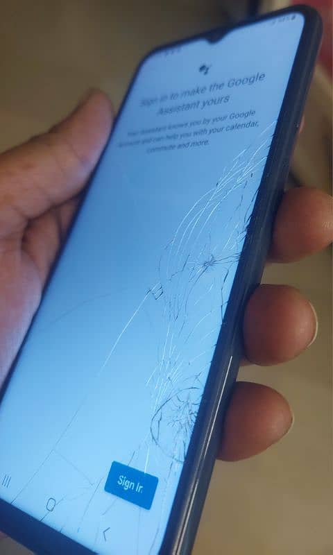 PTA approved lush condition Samsung A13 4/64 only front glass damage 8