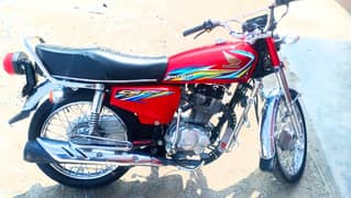 Honda 125cc 2018 model Lahore number