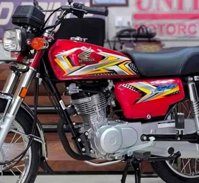 Honda CG125 model 2025 1