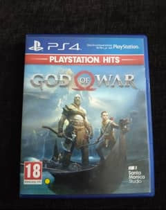 God Of War PS4 disc in good condition