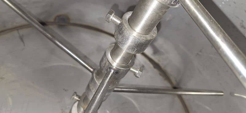 Liquid Mixer in Stainless Steel Food Grade Non Magnit with Tamperature 9