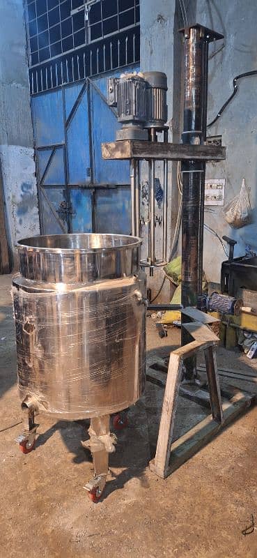 Liquid Mixer in Stainless Steel Food Grade Non Magnit with Tamperature 12