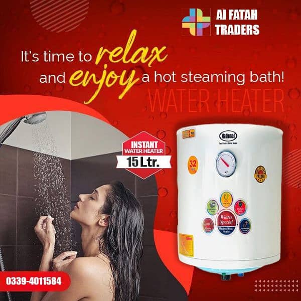 National Electric Geyser | Electric Geyser | water heater 0