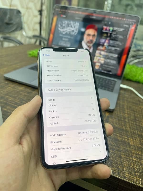 Iphone 11 Pro Max 512 gb Pta approved 6