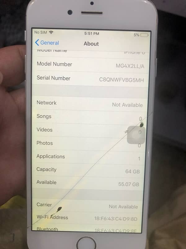 iPhone 6 bypass 64Gb 5