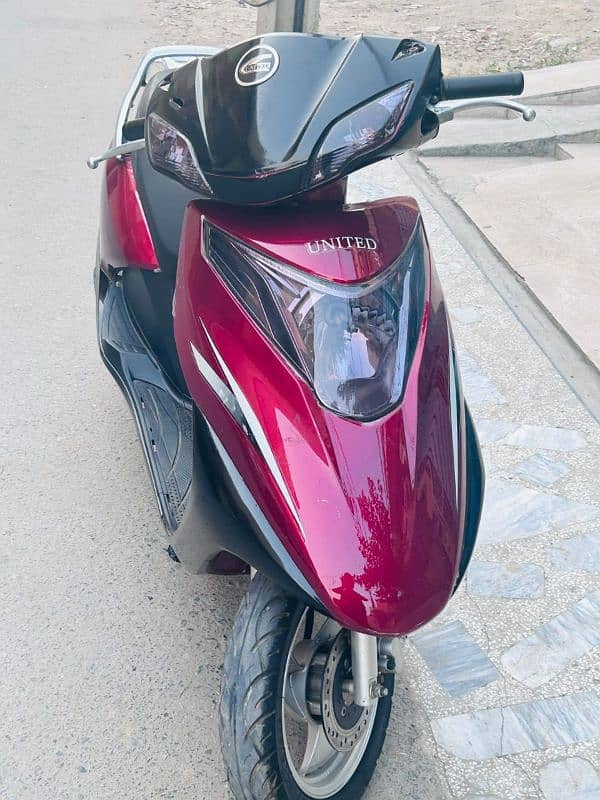 United Scooty 100cc 2018 modal=03253816587= 2