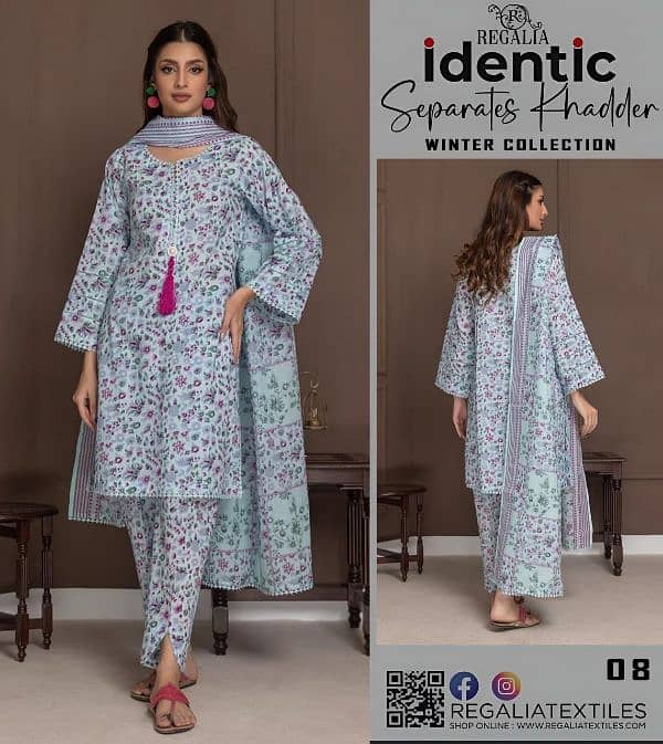 100% Original Brands Khaddar Style Collection2024 16