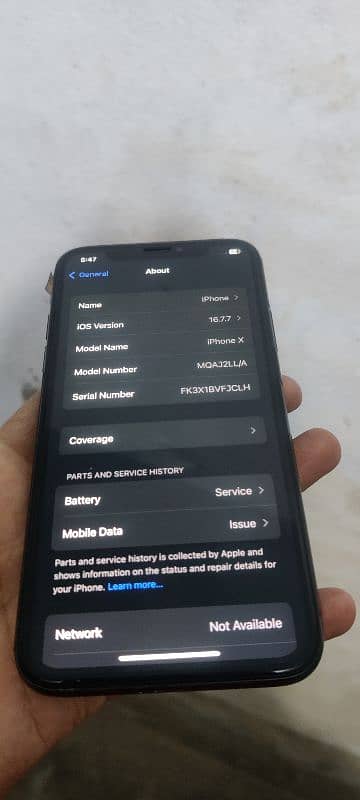 Iphone X 64GB bypass 1