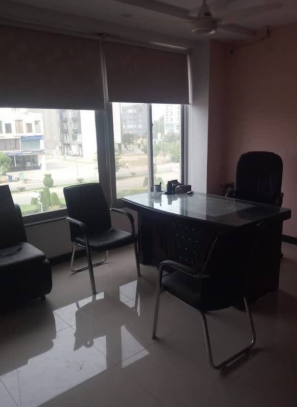 5 Marla First Floor Available For rent Main Boulevard facing eiffel tower 5