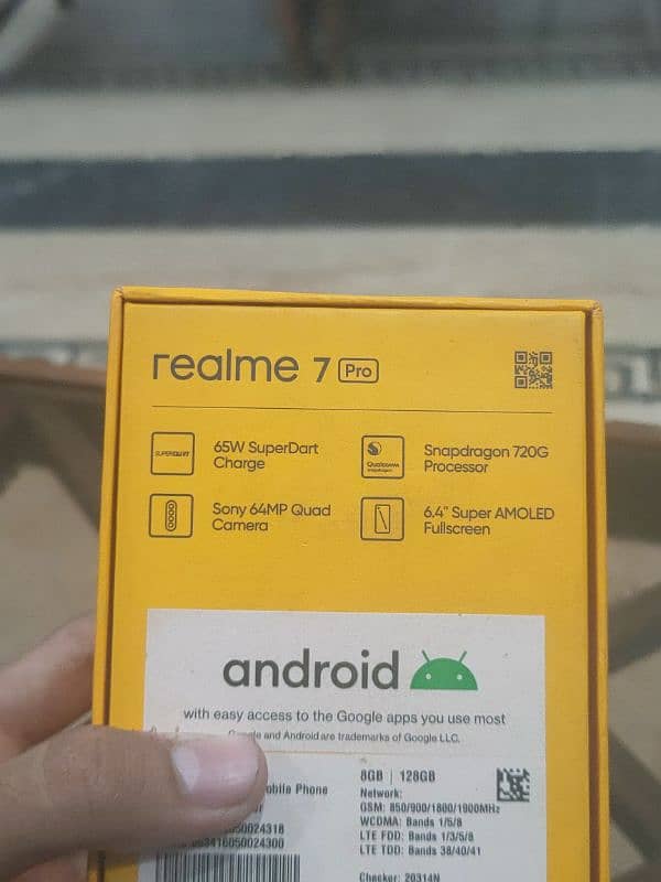 realme 7 pro complete box 3