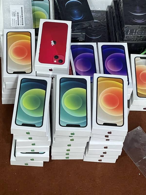 IPHONE 12 128GB PTA BOX PACK STOCK AVAILABLE 0