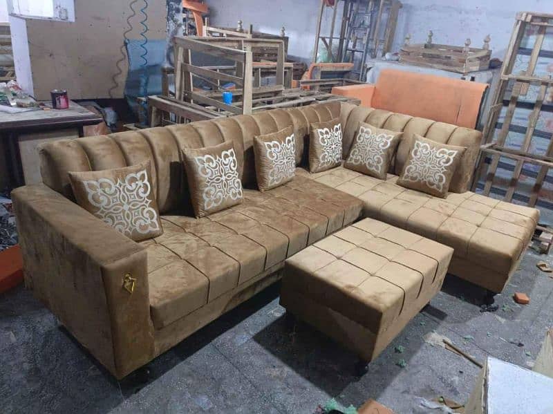 L shape corner sofa /5 seater sofa /7 seater sofa set on bumper offers 1