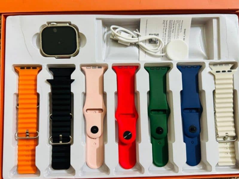 7 In 1 Strap Smart Watch Ultra 2 0