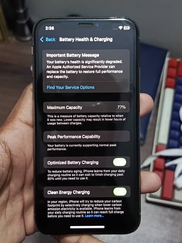 IPhone XS | 64gb | 77 battery health | fu 5