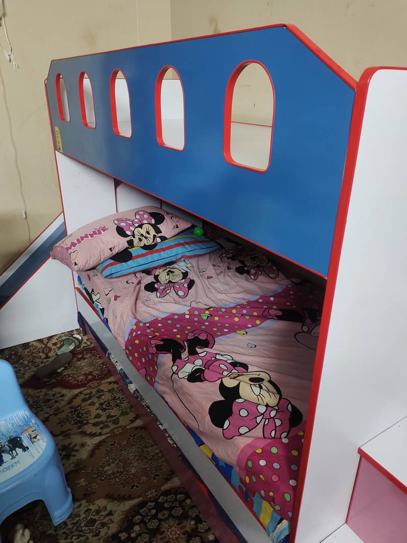 bunk bed with slide 1