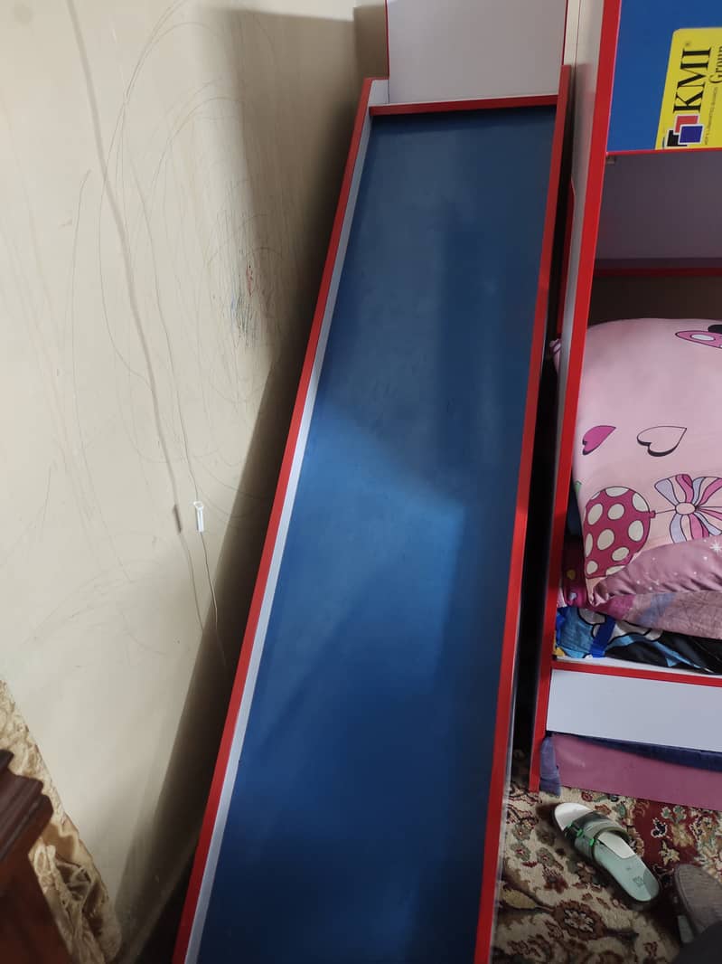 bunk bed with slide 2