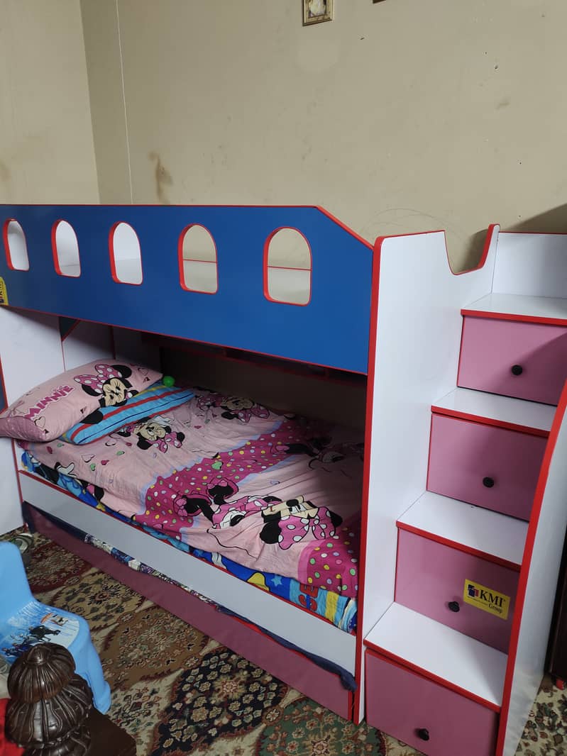 bunk bed with slide 4