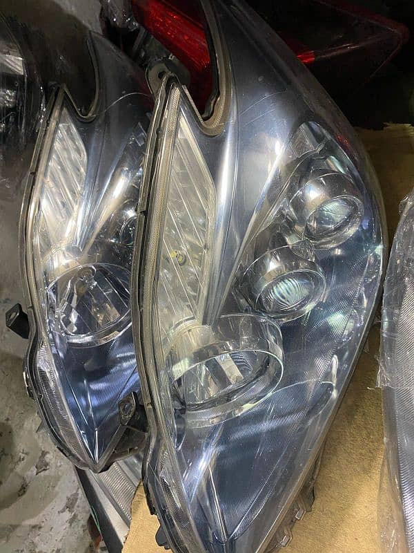 Prius, Aqua, Vitz All Models Headlights Backlights Available 5