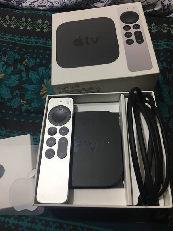 Apple tv box 4k 1