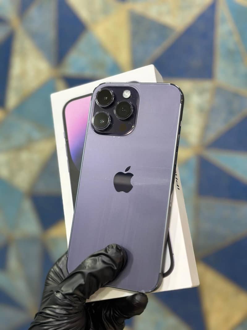 Apple iphone 14 pro max DEEP PURPLE 1