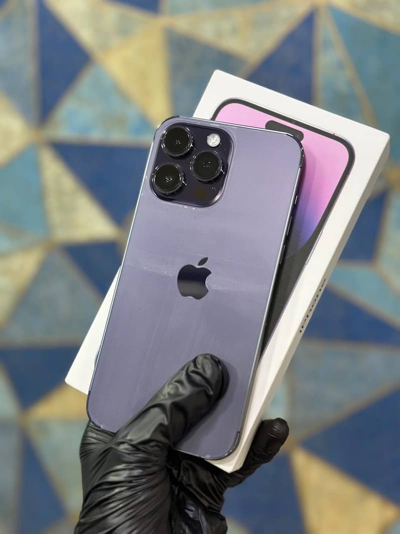 Apple iphone 14 pro max DEEP PURPLE 2