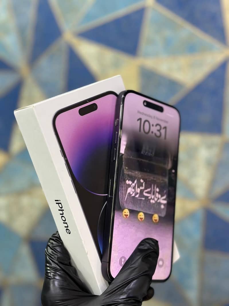 Apple iphone 14 pro max DEEP PURPLE 3