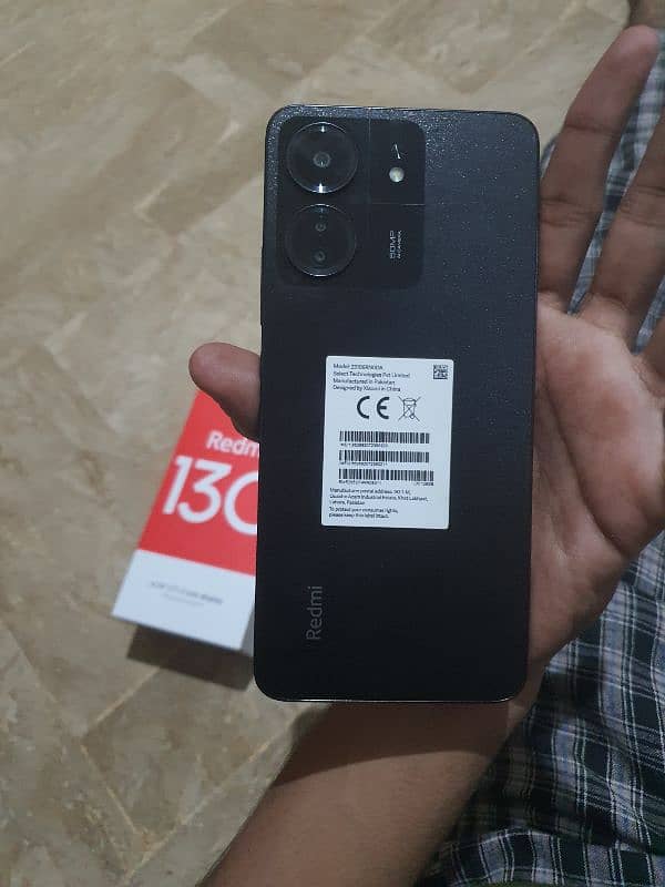 redmi 13 c sirf box open 3