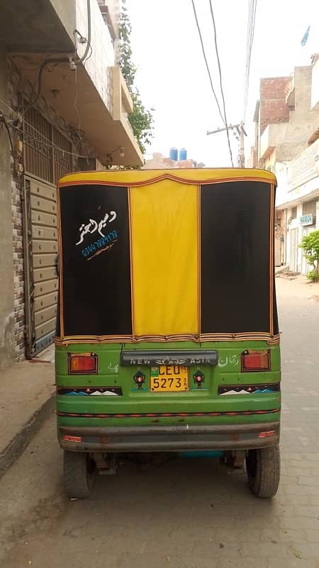 New Asia Auto Rickshaw green  standard 1