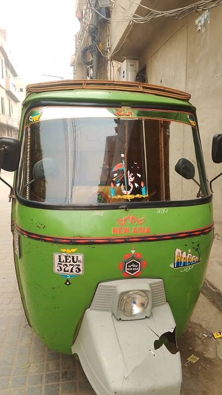 New Asia Auto Rickshaw green  standard 2