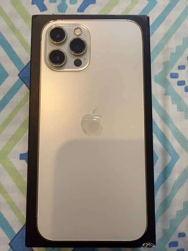 IPHONE 12 PRO MAX 128GB PTA APPROVED WITH BOX IN MINT CONDITION 0