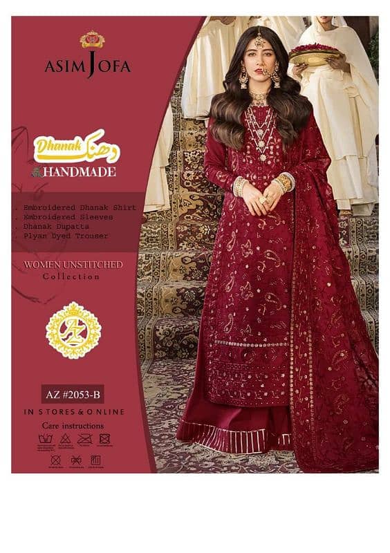 Dhanak Suits Full Heavy Embroidery 8