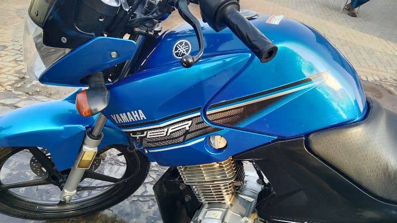 Yamaha YBR 125 Blue colour 1