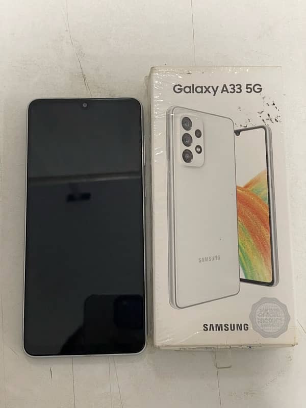 samsung A33 5g 8/128 official PTA Aprroved 3