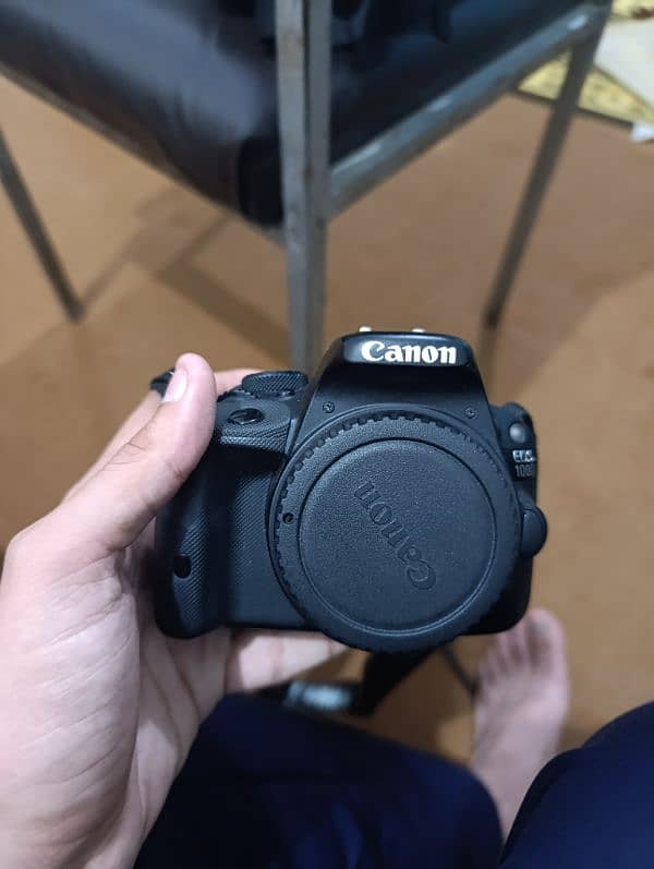 CANON EOS 100 D WITH 18-55mm Lens and 50 mm lens 2