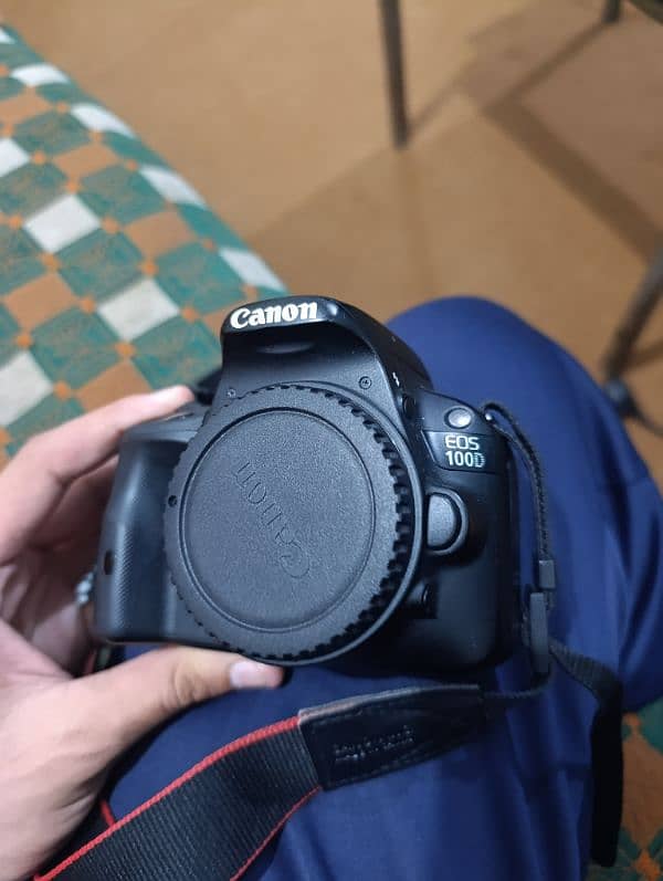 CANON EOS 100 D WITH 18-55mm Lens and 50 mm lens 3