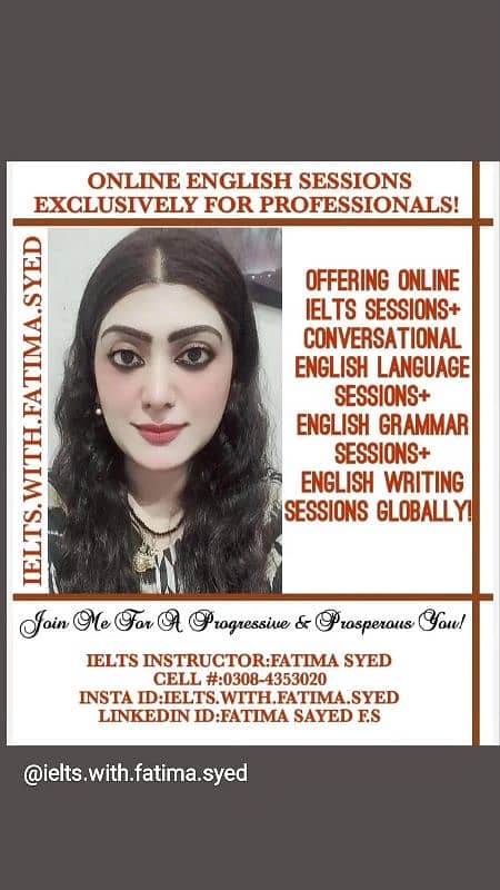 ONLINE IELTS+SPOKEN ENGLISH SESSIONS 0