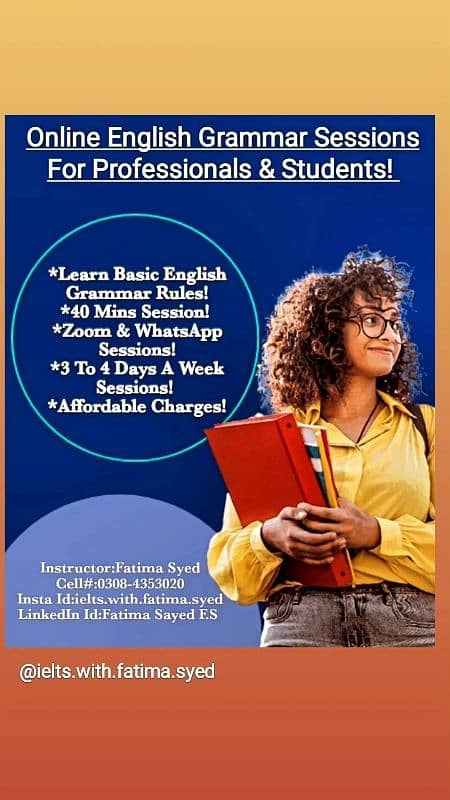 ONLINE IELTS+SPOKEN ENGLISH SESSIONS 2