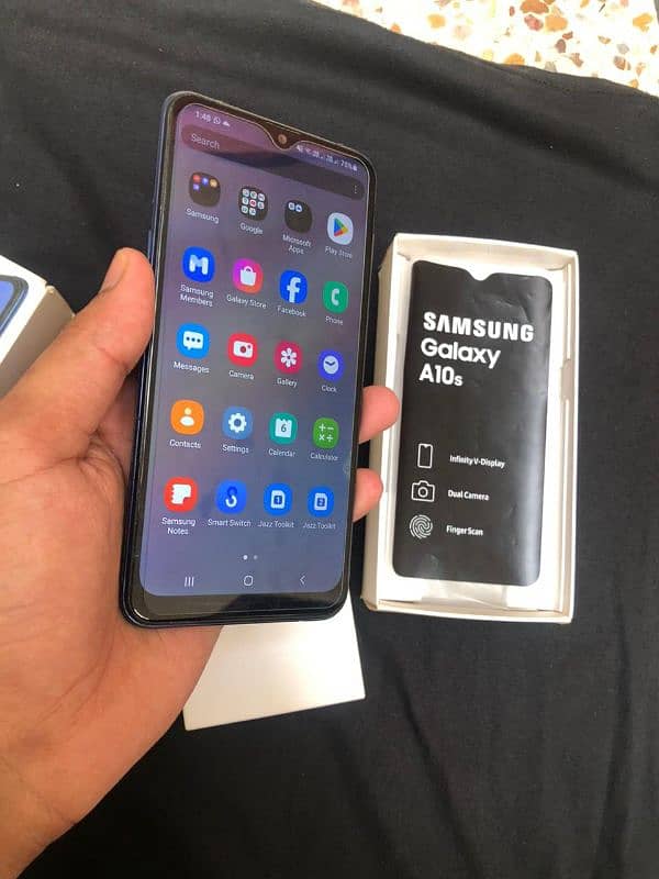 Samsung galaxy A10s All OK PTA with Box 03204308482 0