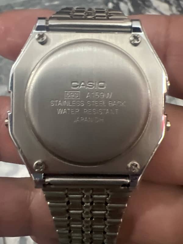 Casio watch contact 4