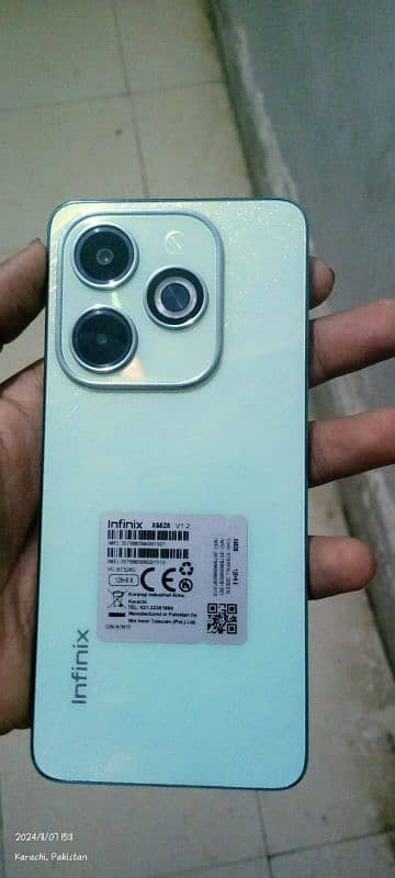 Infinix Hot 40i 8+8  128 detail in discription 0