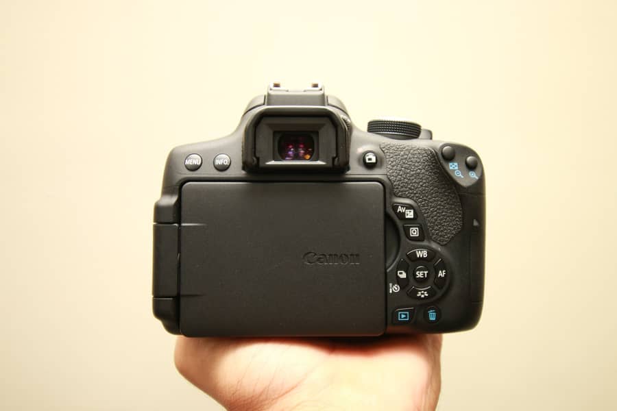 Canon 750D 18-55mm DSLR Camera 3