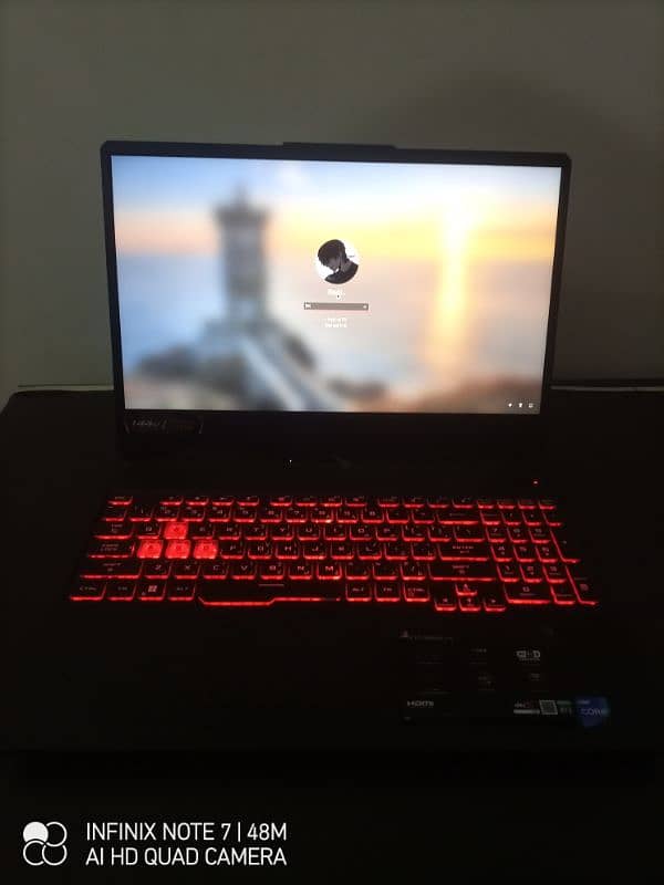 Asus Tuf F15 Gaming laptop Rtx 3050 3