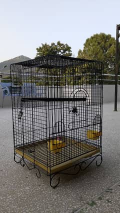 Zarar Parrot Cage 2 by 3 feet. PREMIUM QUALITY