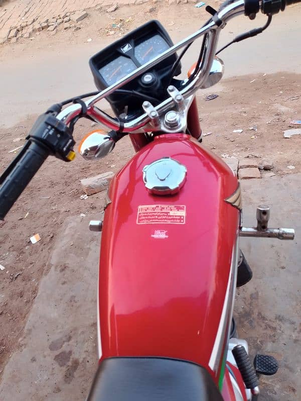 Honda CG 125 all okay bike Faisalabad number 2023 model 1