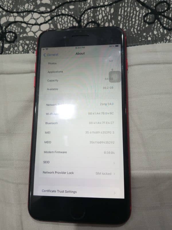 Iphone 8 plus Non pta 64GB 4