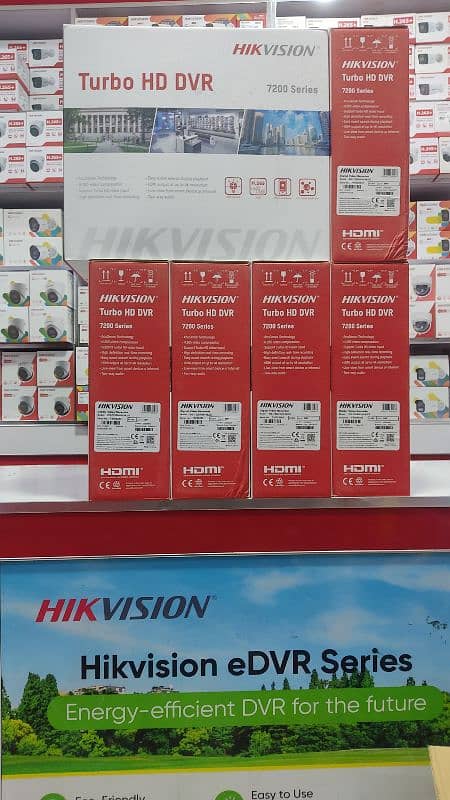 Full setup 4 cctv cameras with 1 year warranty Hikvision brand 3