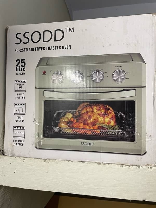 SSODD air fryer toaster oven new for sale 0